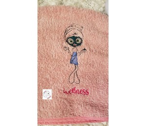 Stickdatei - Beauty Girls - Gesichtsmaske